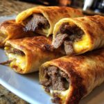 Easy Philly Cheesesteak Roll Ups Recipe
