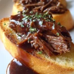 Easy Slow Cooker Beef Manhattan