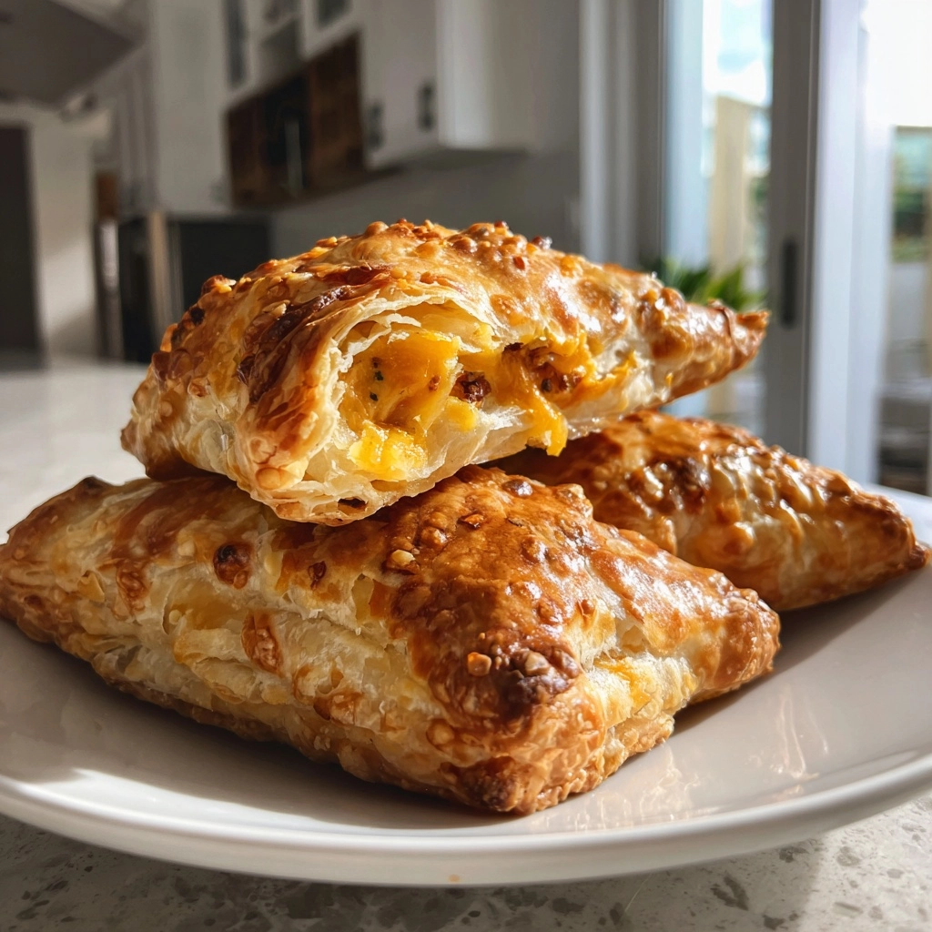 Everything Jalapeño Cheddar Turnovers
