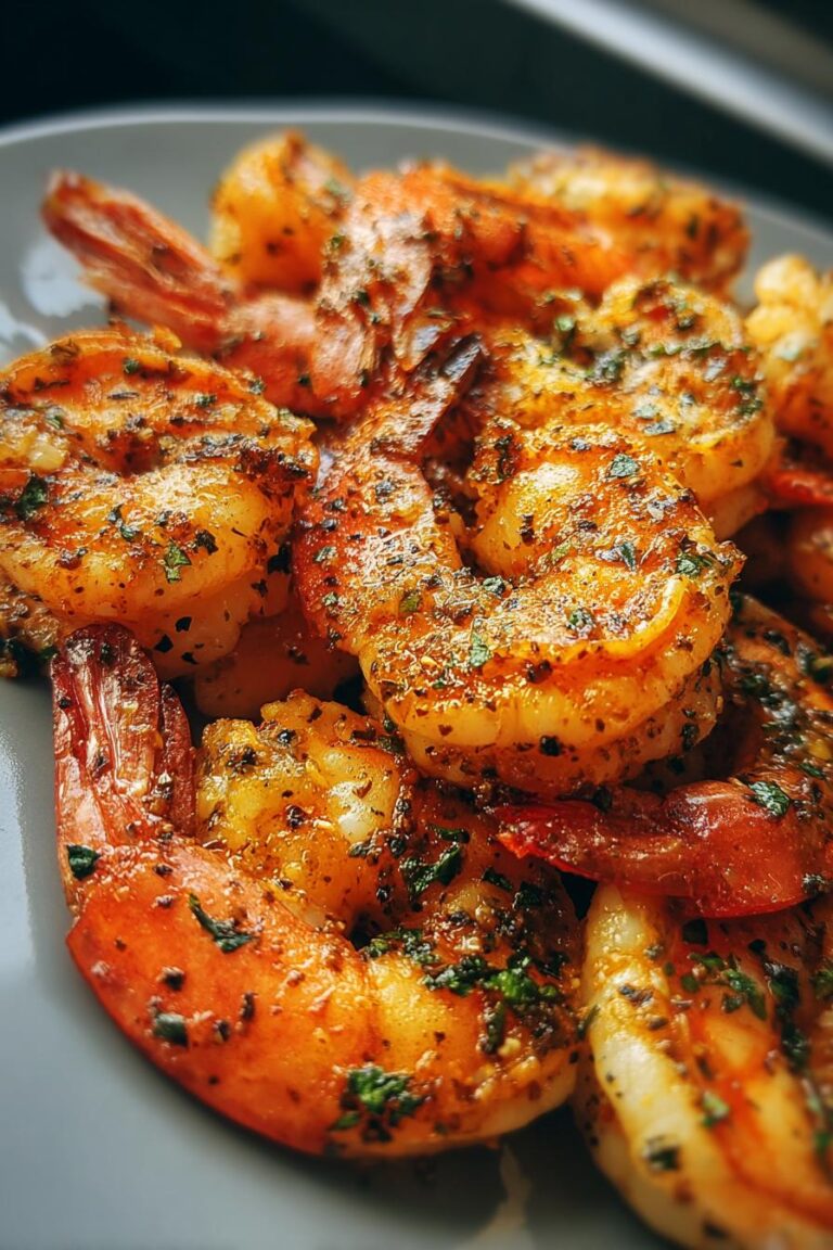 Garlic Butter Shrimp Skillet