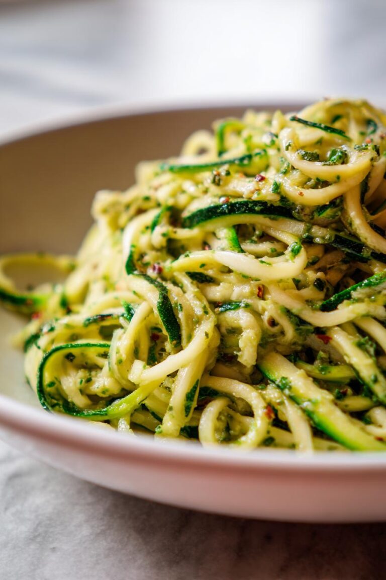 Garlic Butter Zucchini Noodles