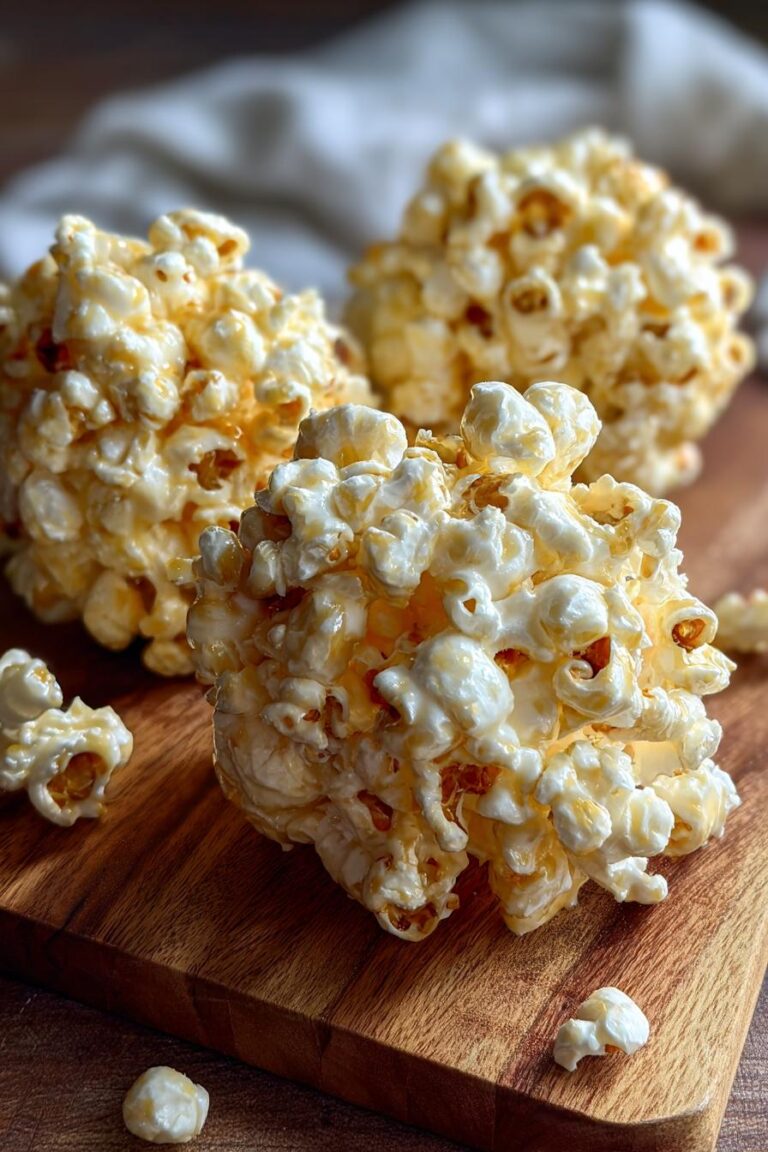 Ghost Popcorn Balls