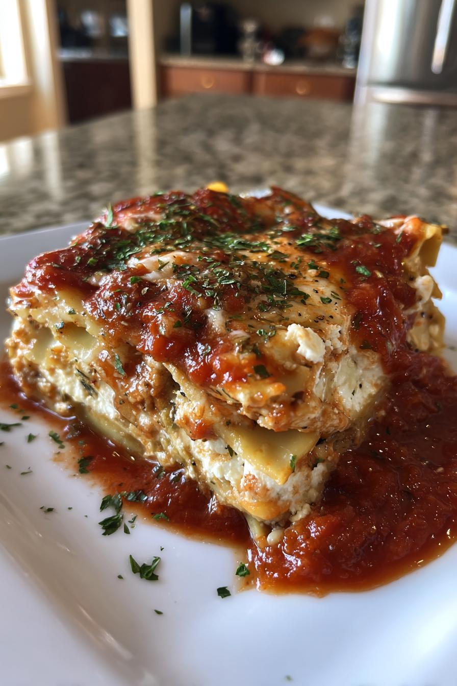 Gluten-Free vegetable lasagna