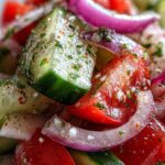 Greek Cucumber Tomato Salad