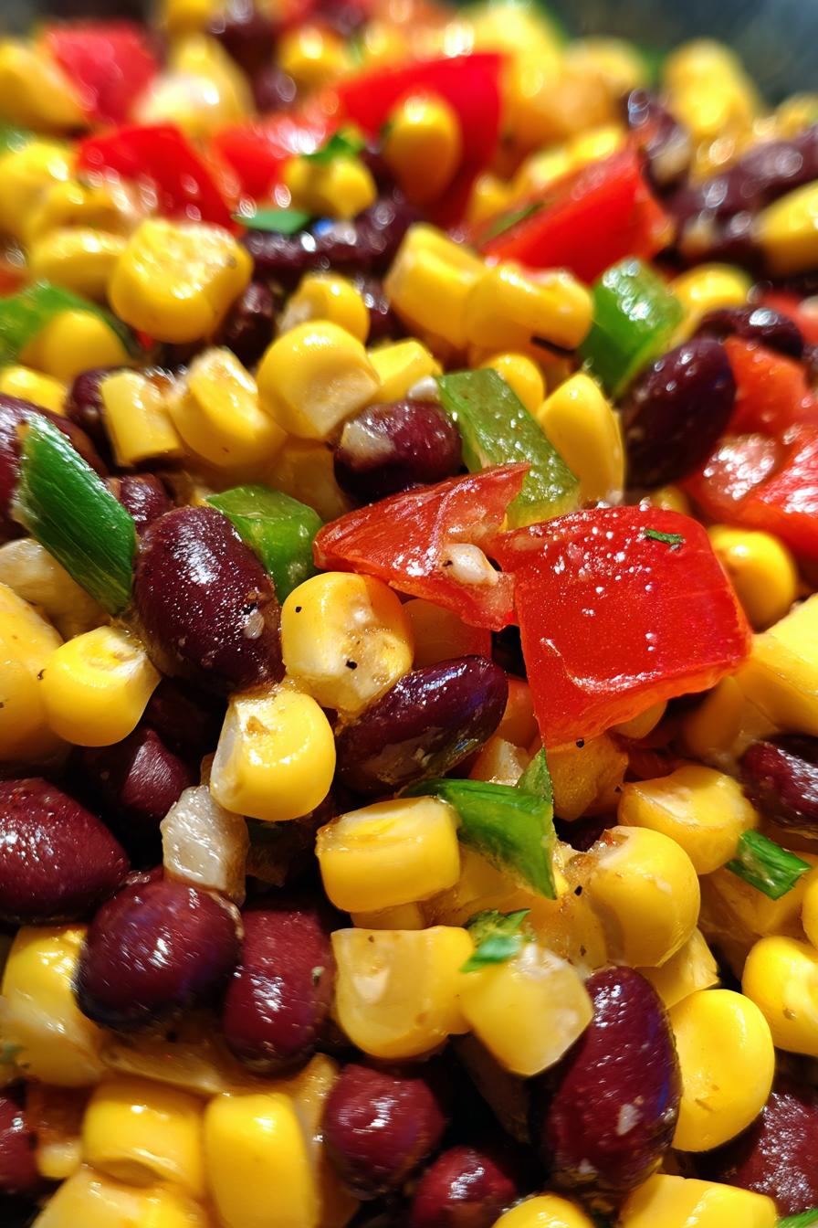 Grilled Corn & Black Bean Salad