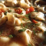 Gyoza Soup (Japanese Dumpling Soup)