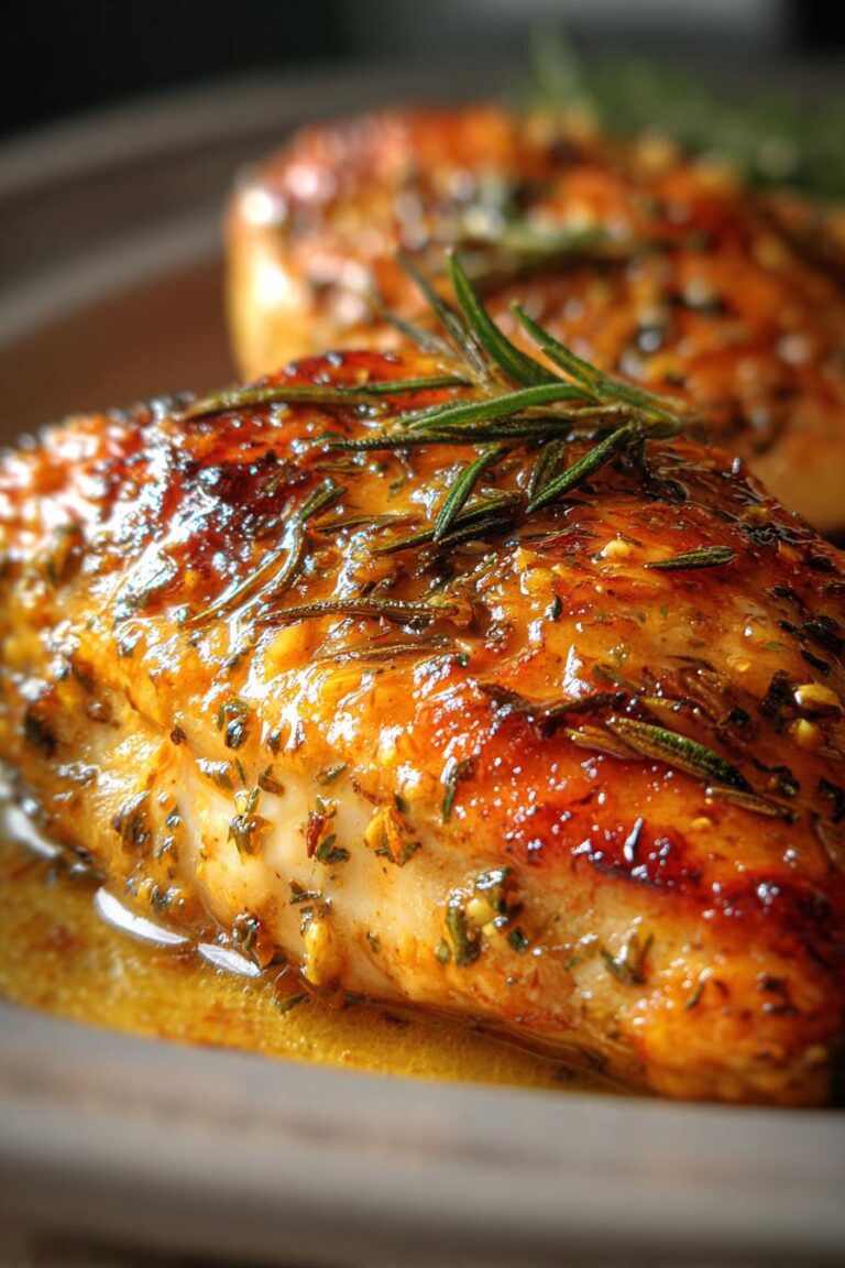 Heart Healthy Rosemary Chicken Dijon