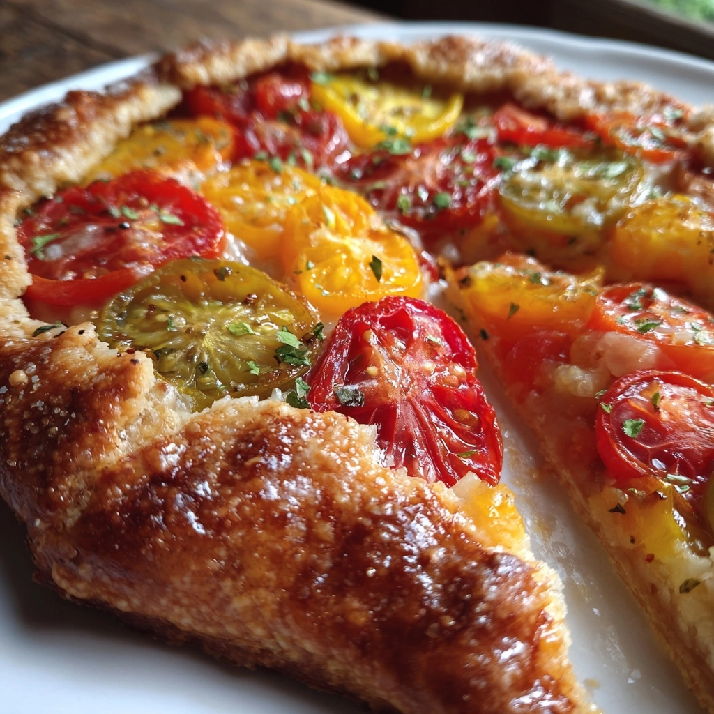 Heirloom Tomato Galette: A Rustic and Flavorful Summer Dish