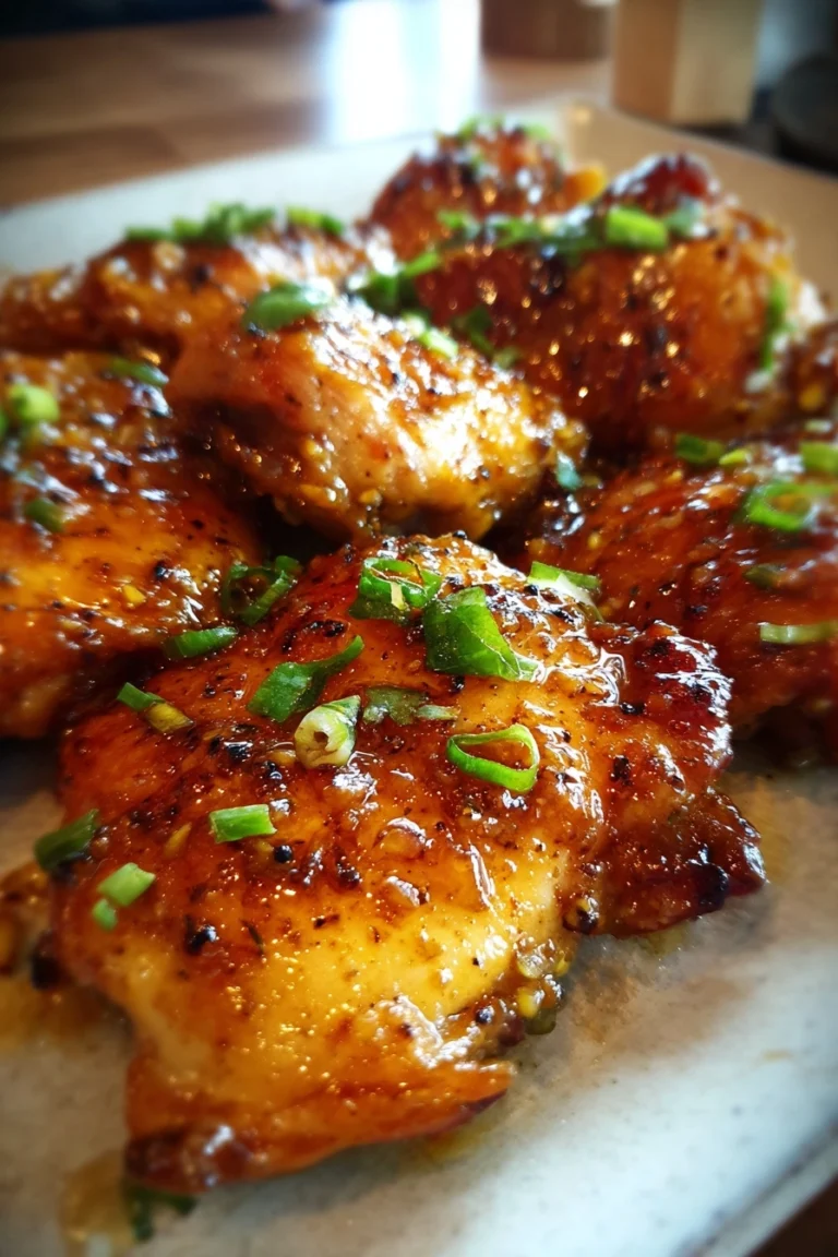 Honey Garlic Chicken Thighs