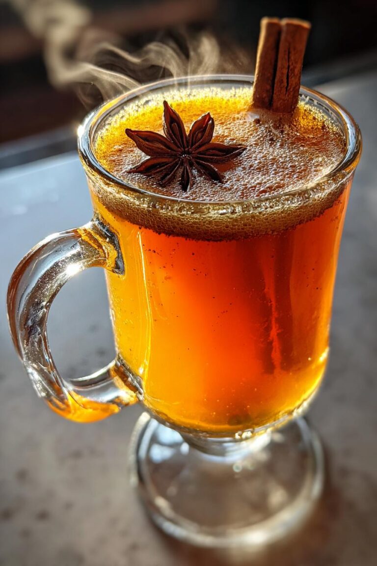 Hot Apple Cider Cocktail