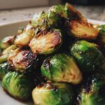 Hot Honey & Chipotle Roasted Brussels Sprouts