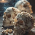 Irresistible Mozzarella Skulls for Halloween Fun