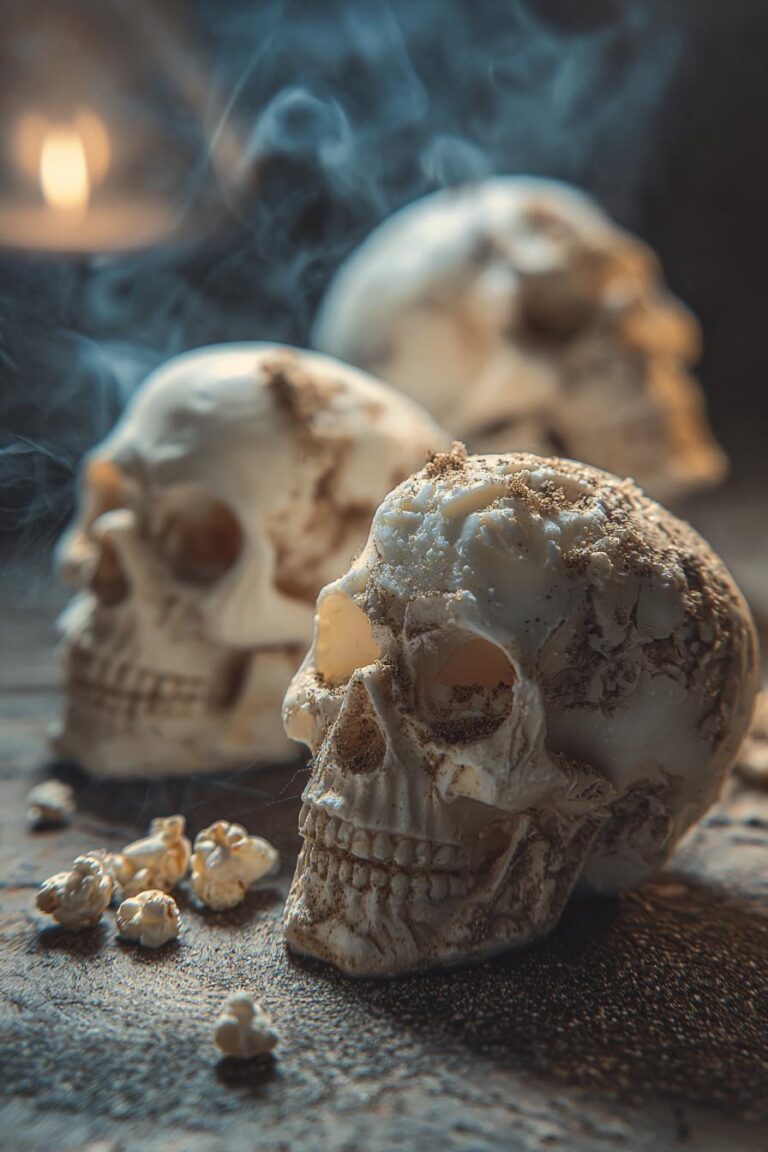 Irresistible Mozzarella Skulls for Halloween Fun