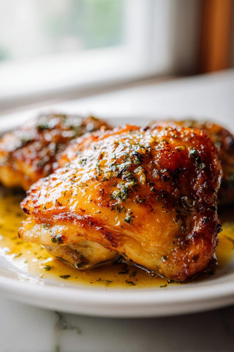 Irresistible Oven Roasted Garlic Butter Chicken Recipe
