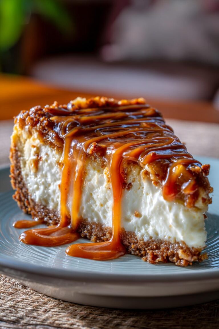 Irresistible Salted Caramel Apple Pie Cheesecake Recipe