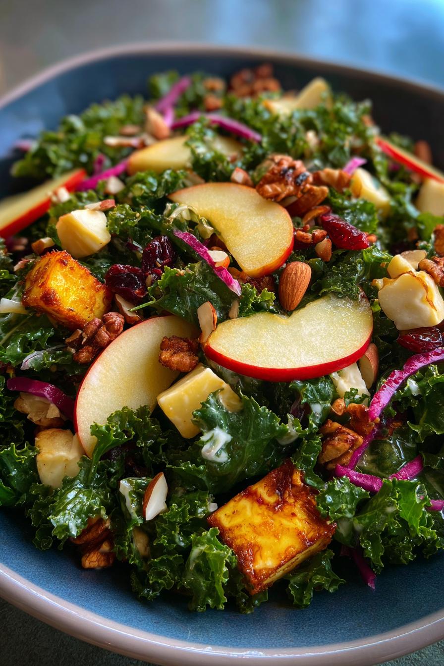 Kale Apple Crunch Salad