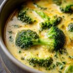 Keto Cheddar Broccoli Soup Comfort