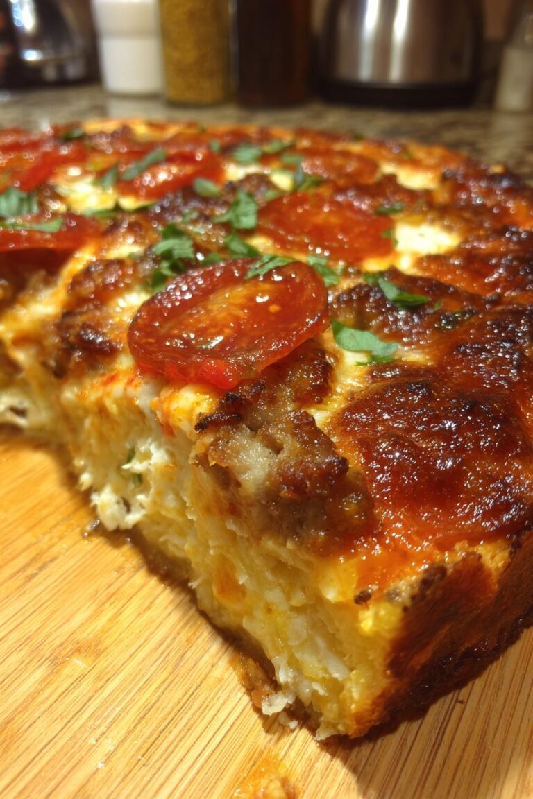 Keto Pizza Casserole Recipe - Keto Easy Recipes