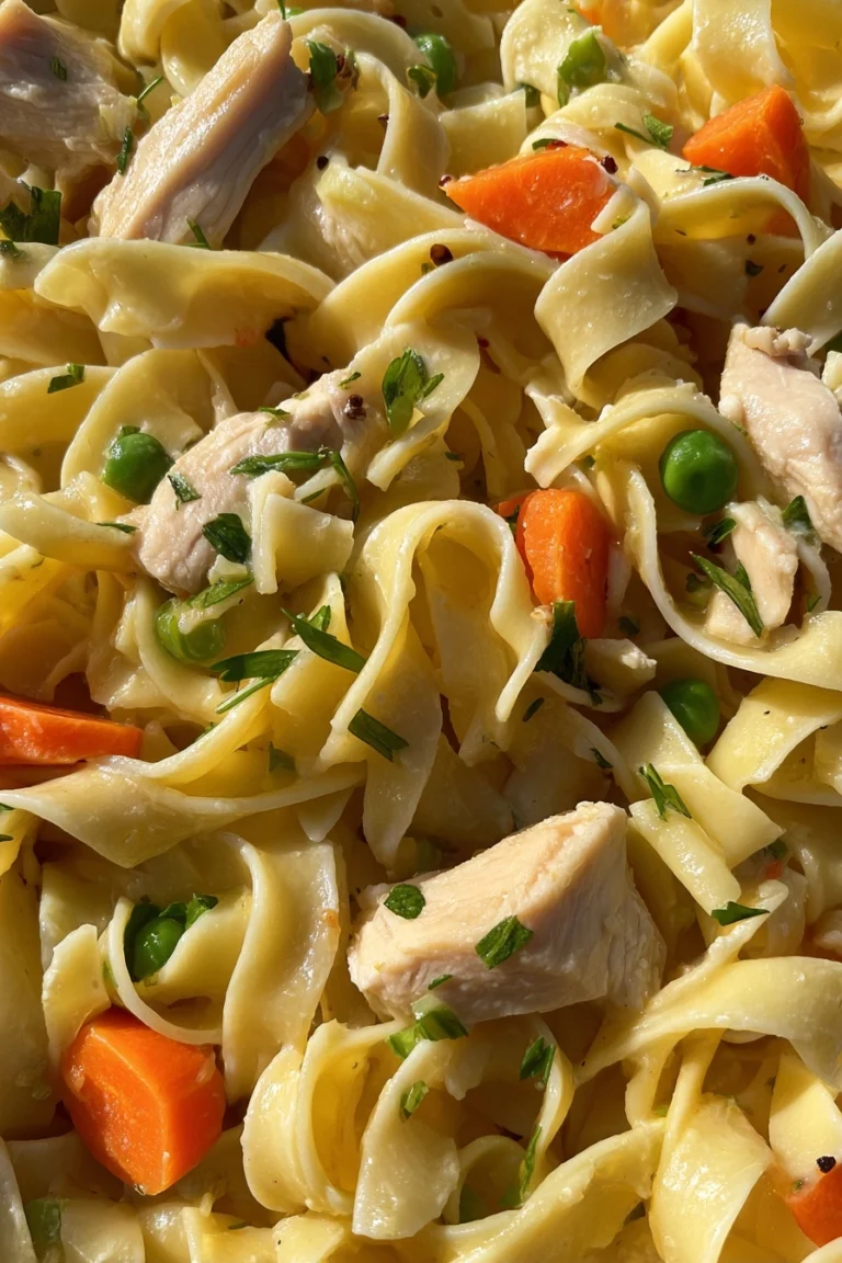 Kid-Friendly Buttered Noodles and Chicken