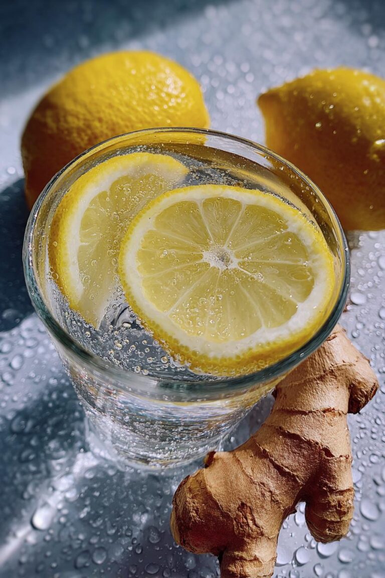 Lemon Ginger Water
