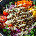 Lentil Tahini Salad