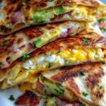 Loaded Breakfast Quesadilla