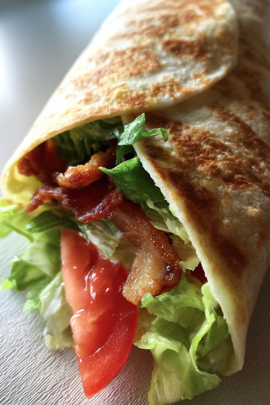 Low-Carb BLT Wraps