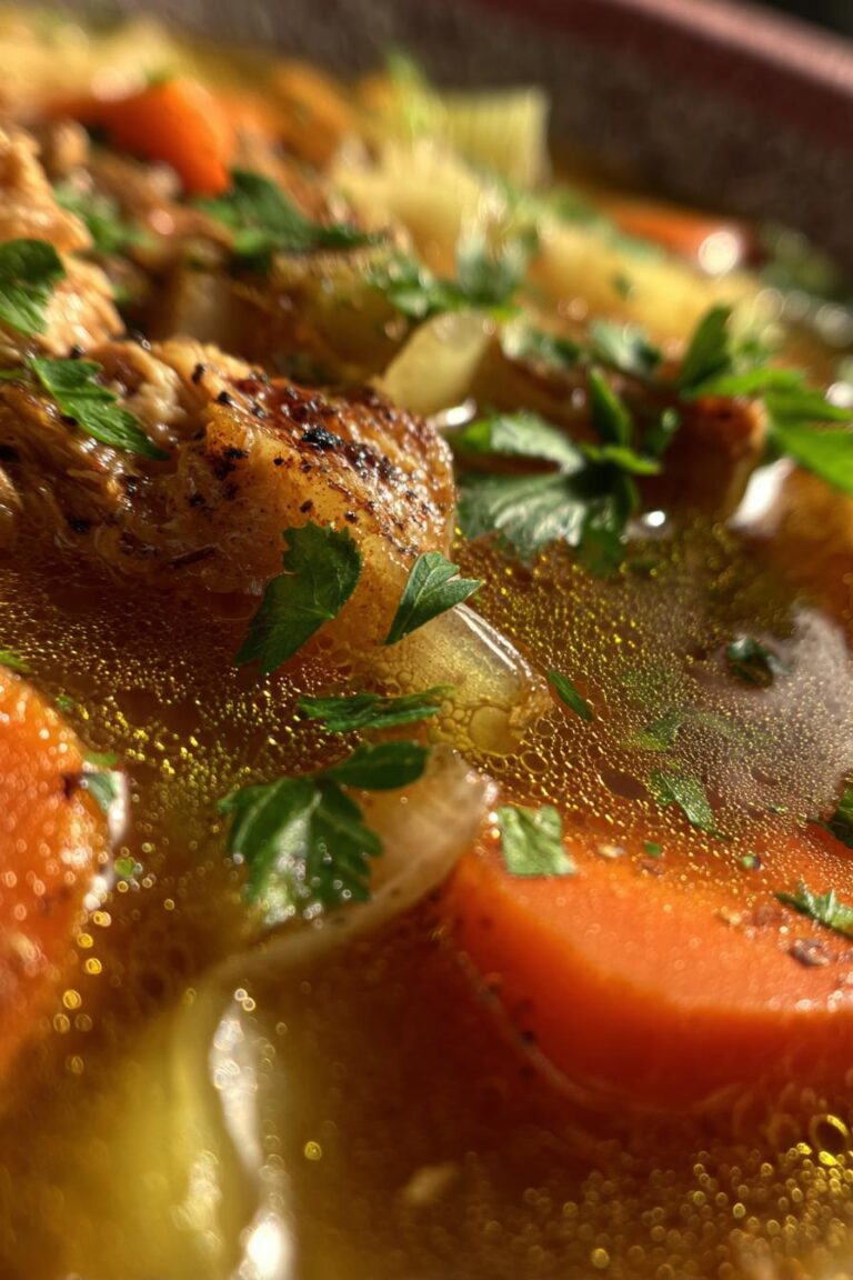 Low-Carb Chicken Soup