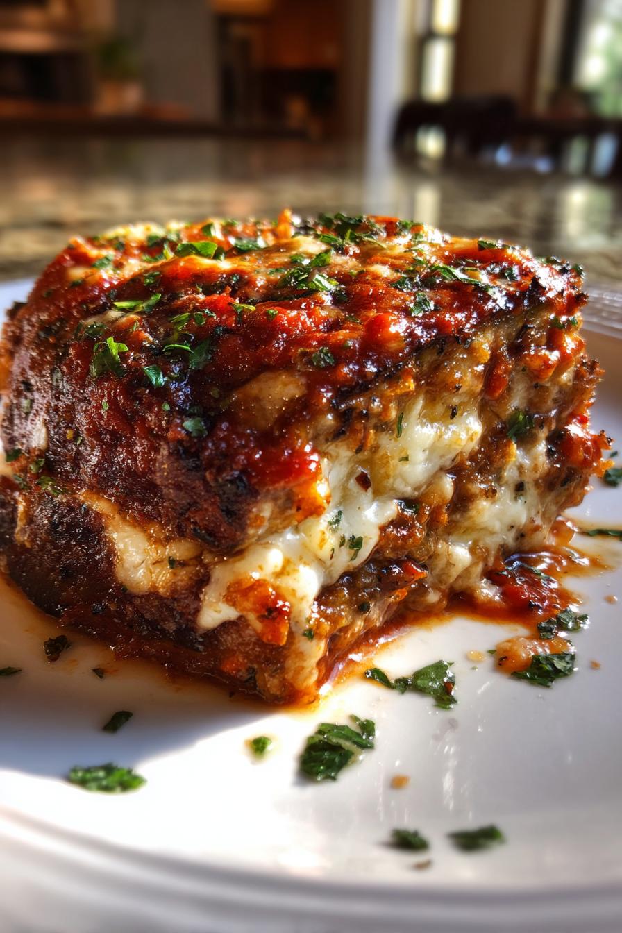 Low-Carb Eggplant Parmesan