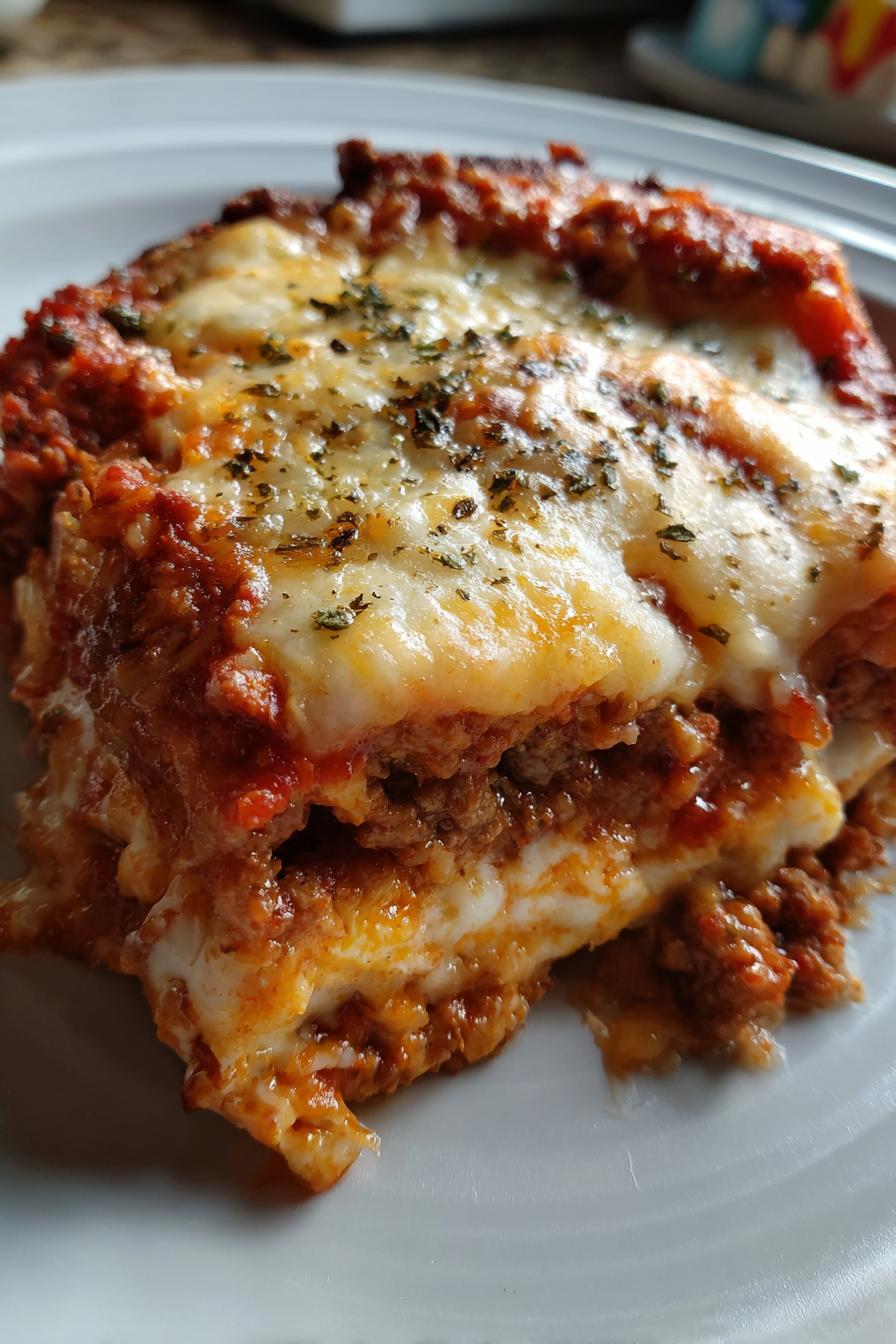 Low-Carb Pizza Casserole
