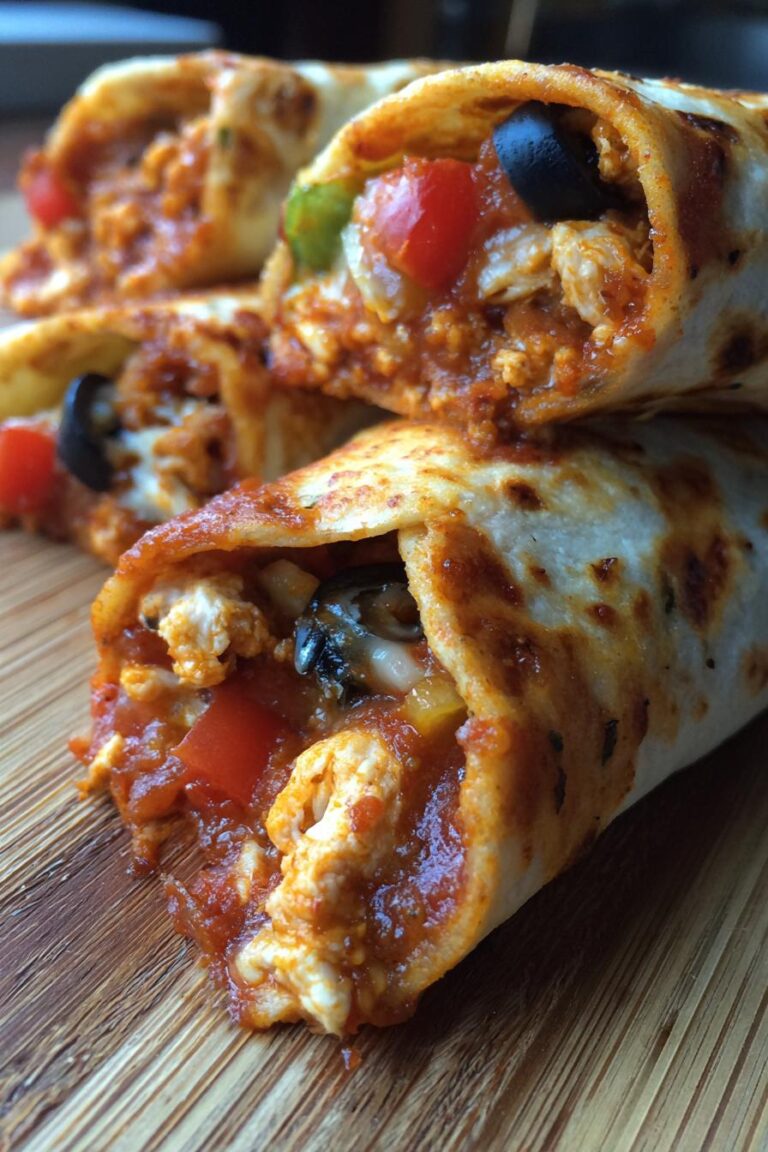 Low-Carb Pizza Wraps