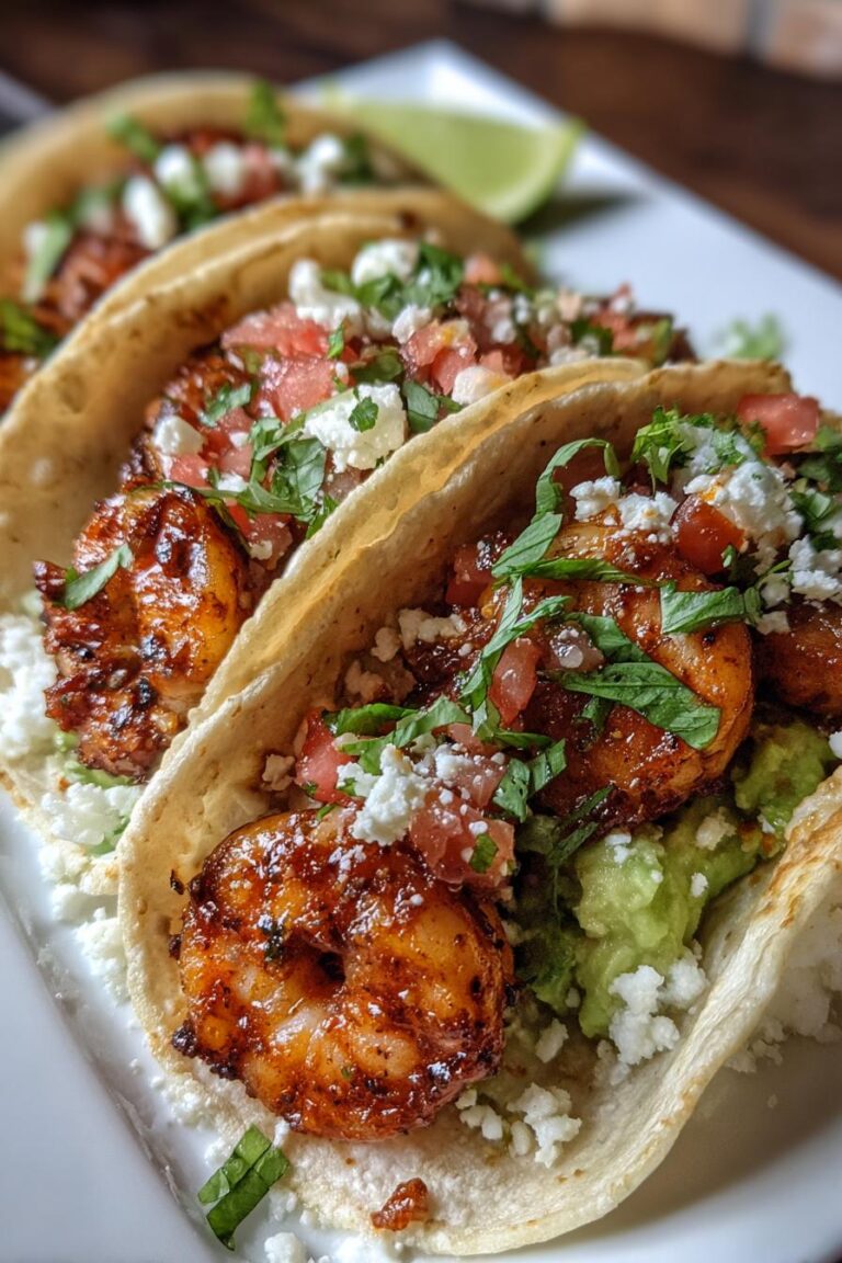 Low-Carb Shrimp Tacos