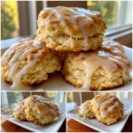Maple Biscuits with Maple Glaze