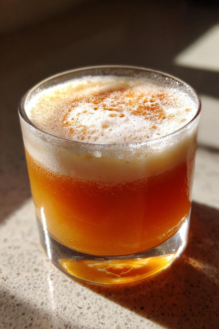 Maple Bourbon Sour cocktail