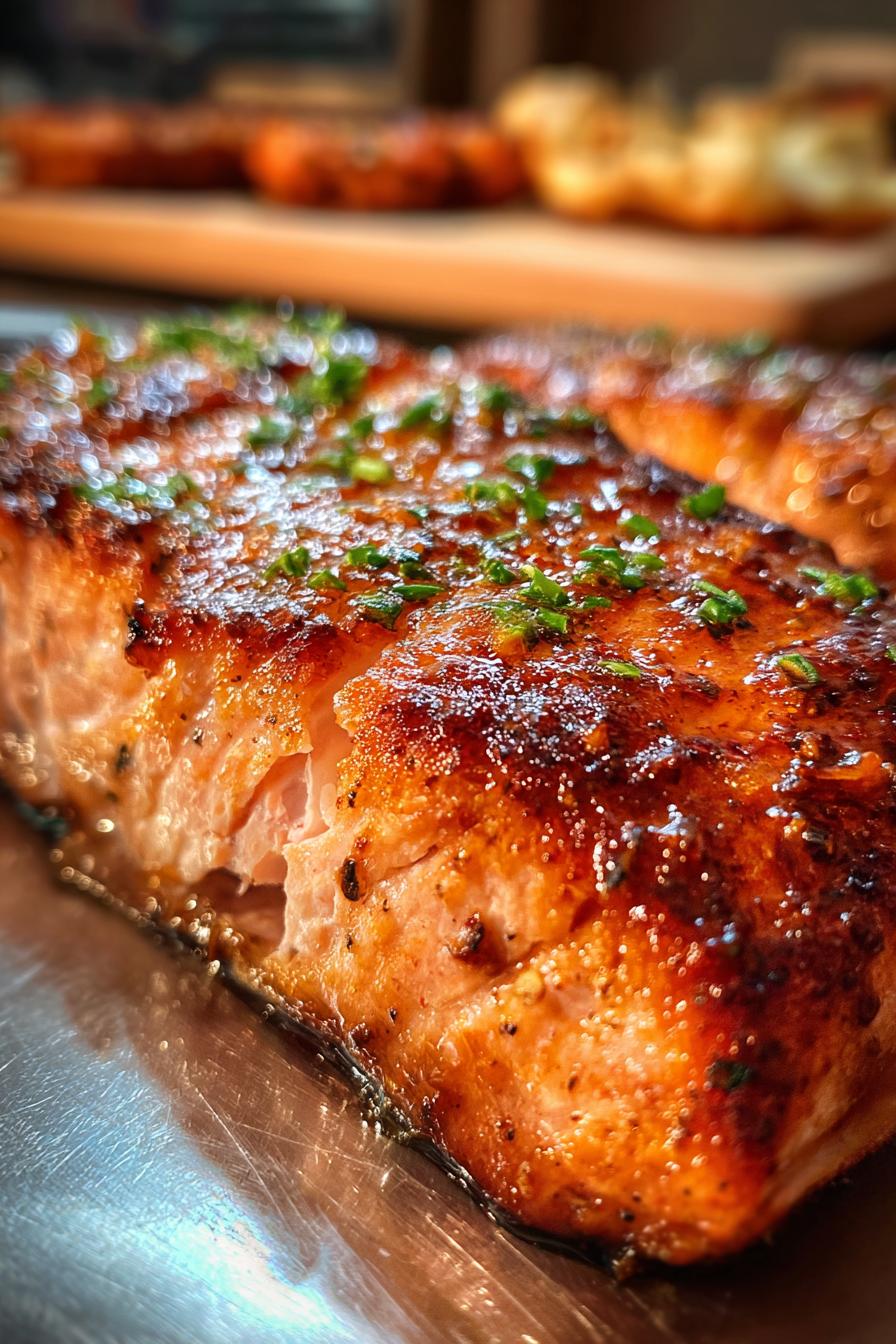 Maple Dijon Salmon