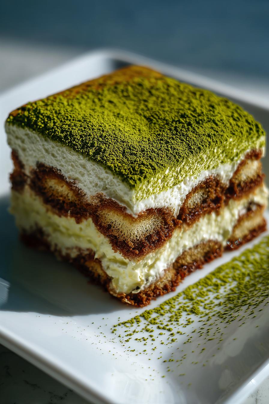Matcha Tiramisu