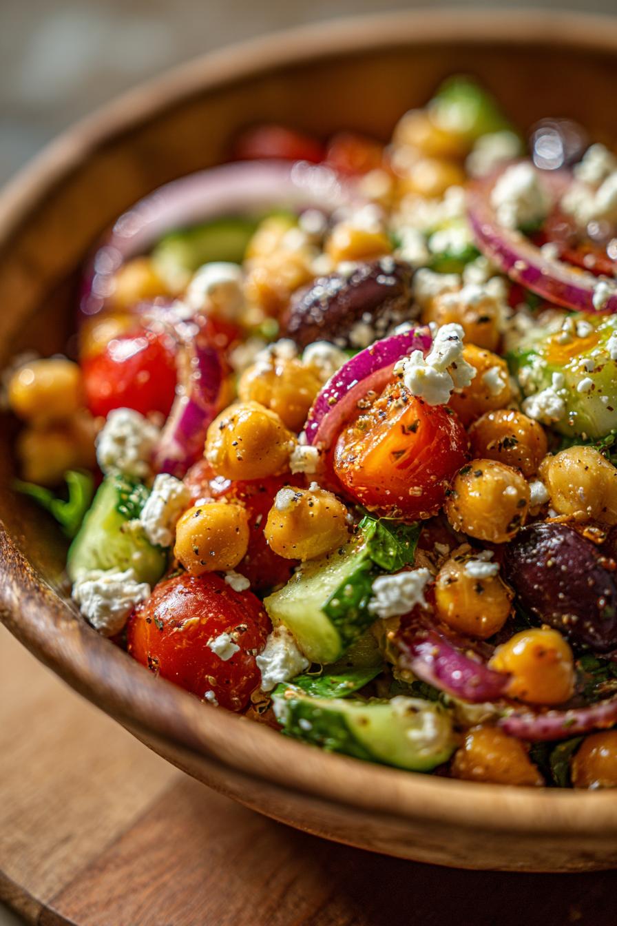 Mediterranean Chickpea Salad