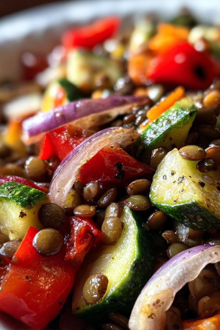 Mediterranean Lentil Salad
