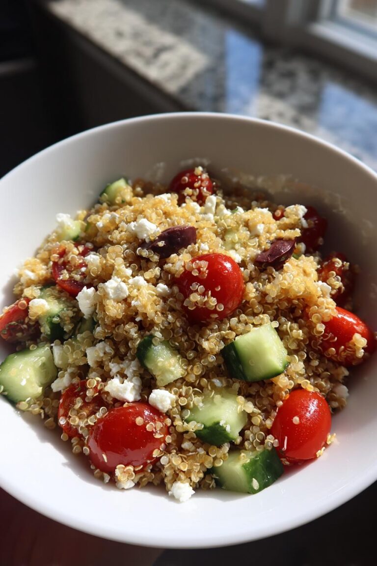Mediterranean Quinoa Salad