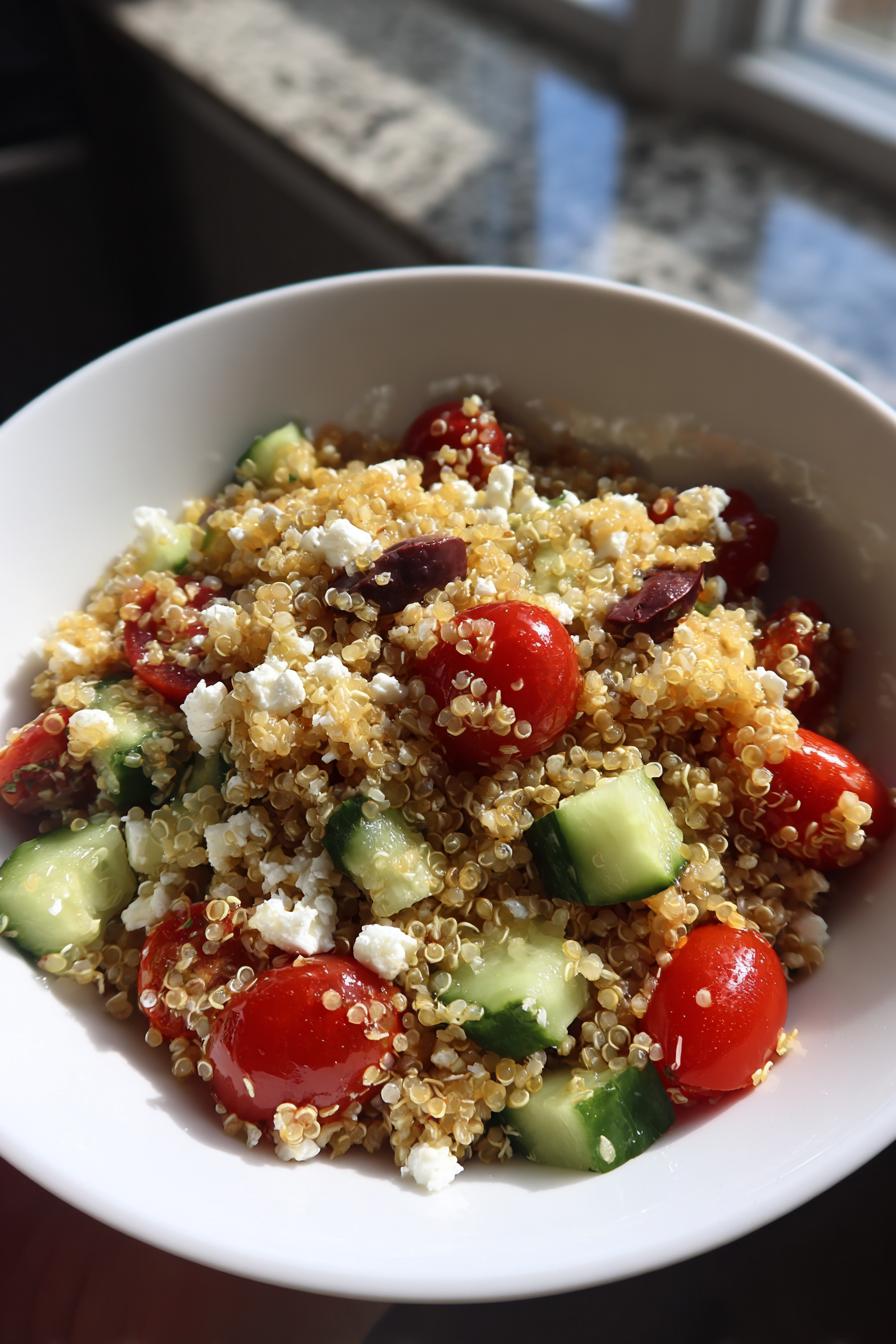 Mediterranean Quinoa Salad