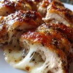 Melted Mozzarella Chicken Roll-Ups