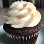 Midnight black velvet cupcakes