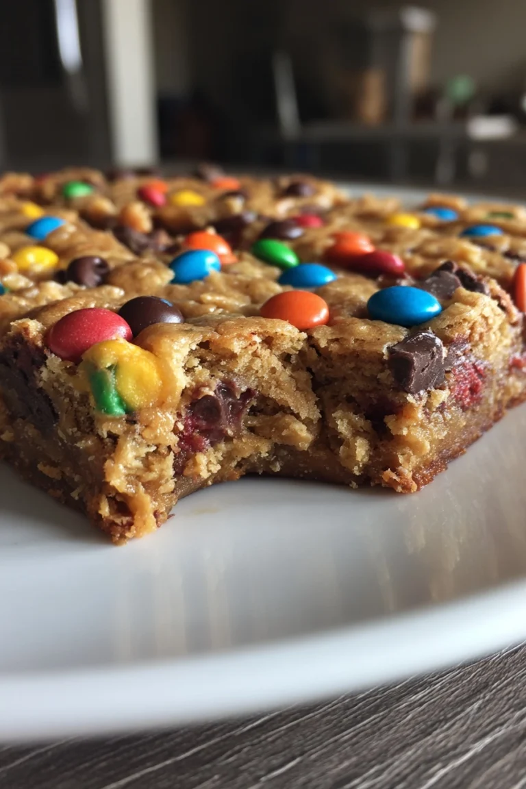 Monster Cookie Bars