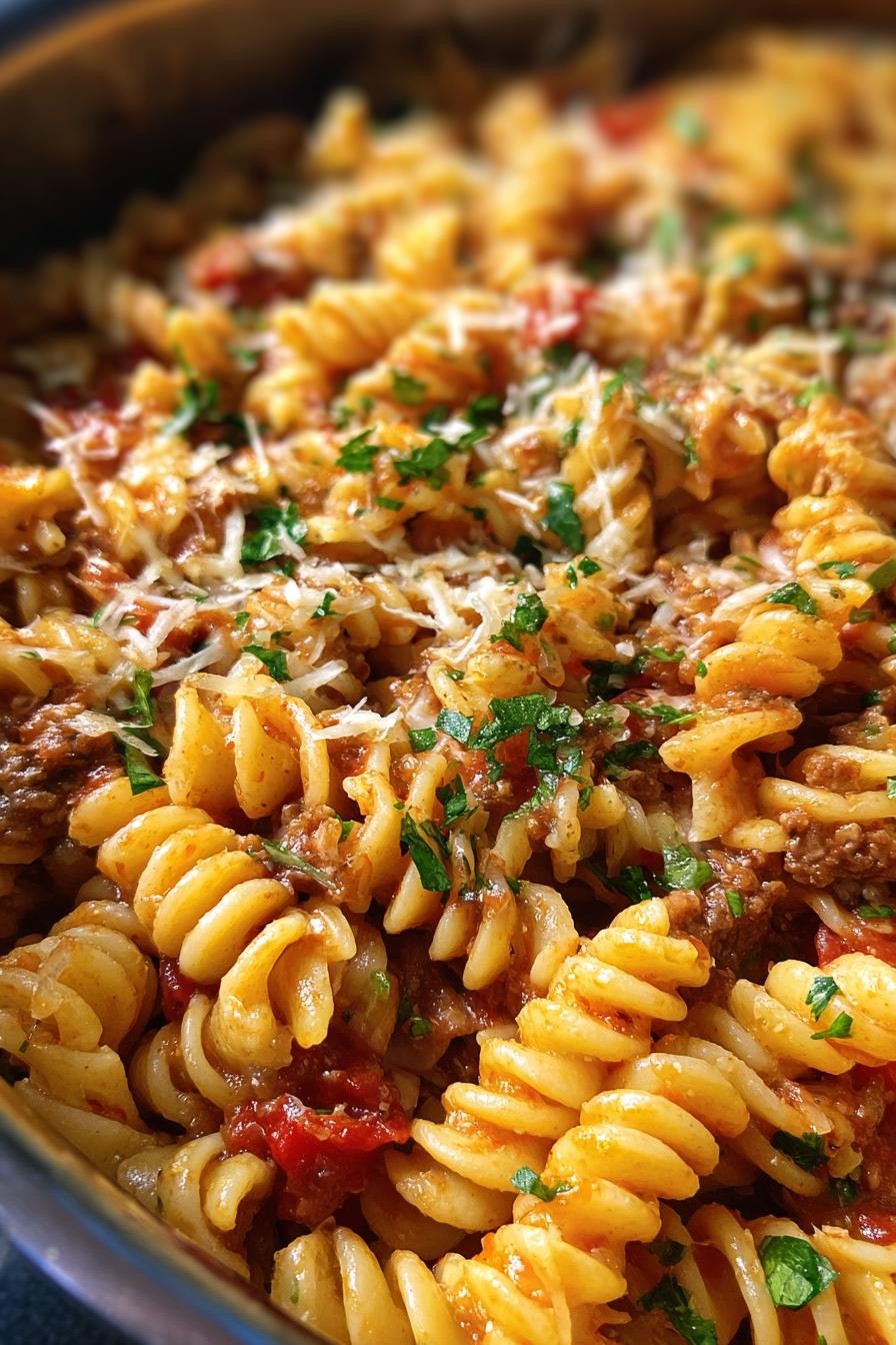 One Pot Tuscan Pasta