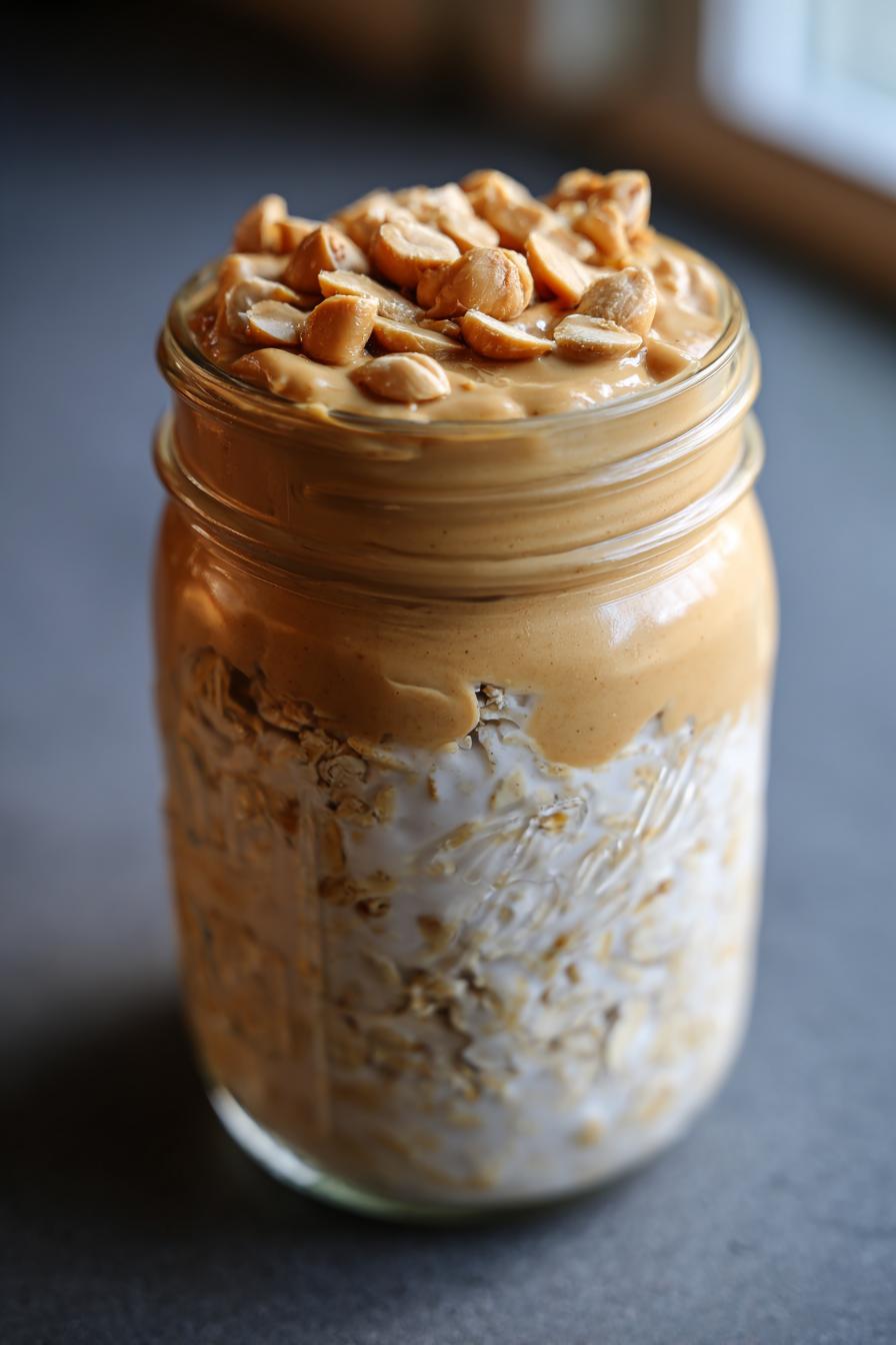 Peanut Butter Overnight Oats