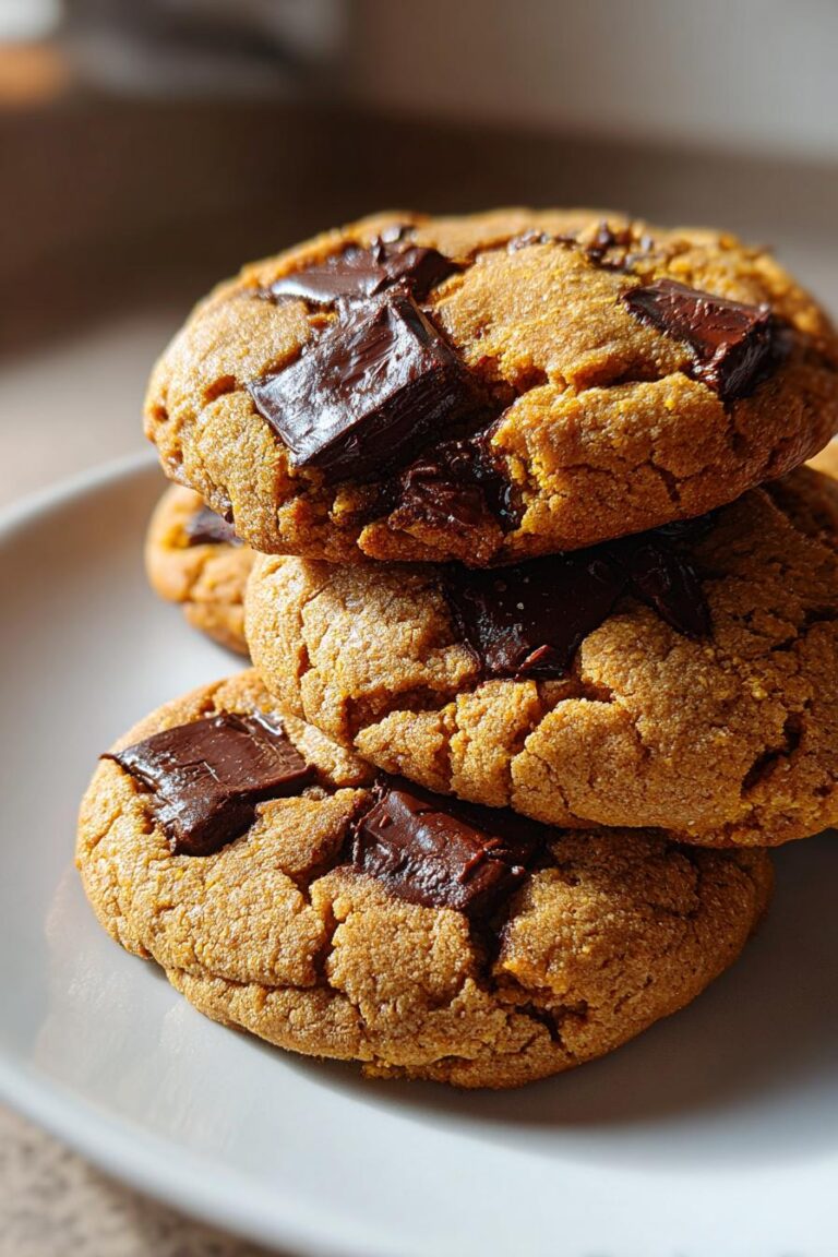 Pumpkin Chocolate Chunk Cookies