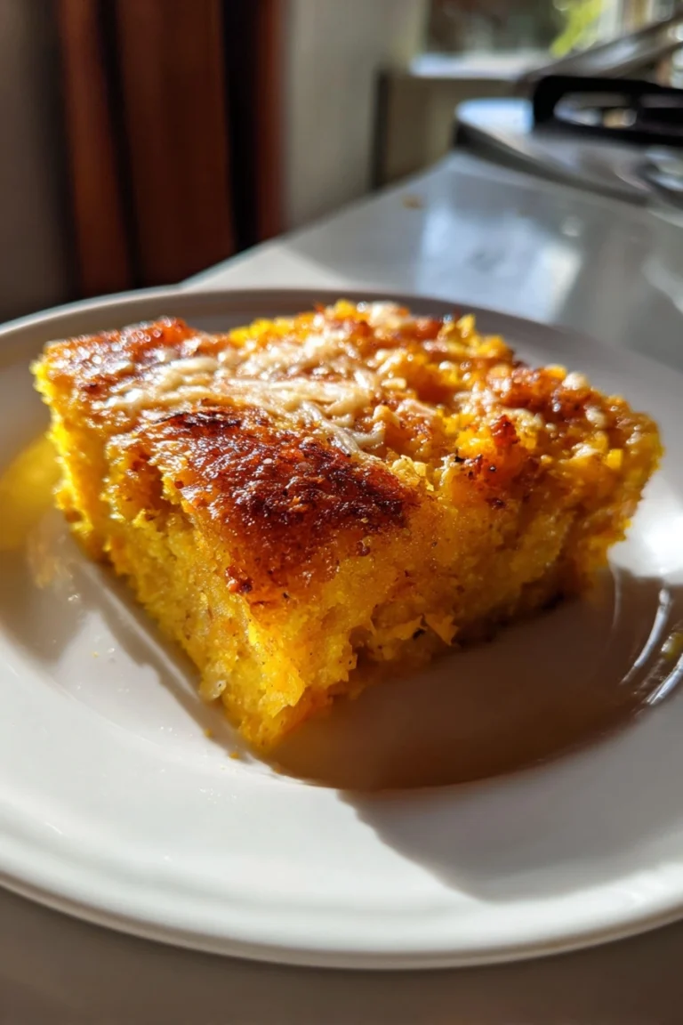 Pumpkin-Parmesan Polenta Squares