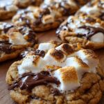 Pumpkin S'mores Cookies