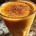 Pumpkin spice smoothie juice