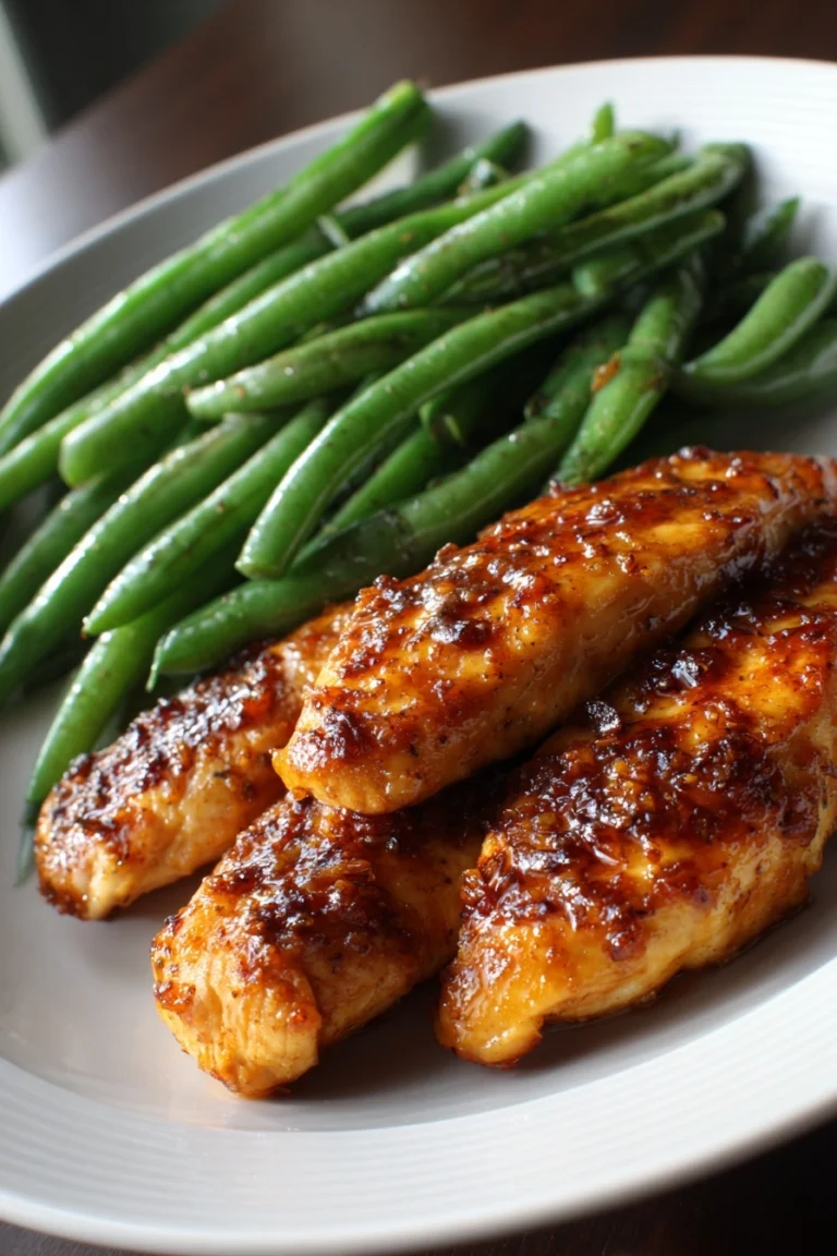 Quick Chicken and Green Beans Recipe